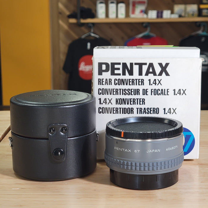 Pentax 67 System Rear Converter 1.4x - Mint Boxed - 4046071