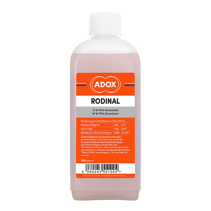 RODINAL B&W FILM DEVELOPER, 500ML