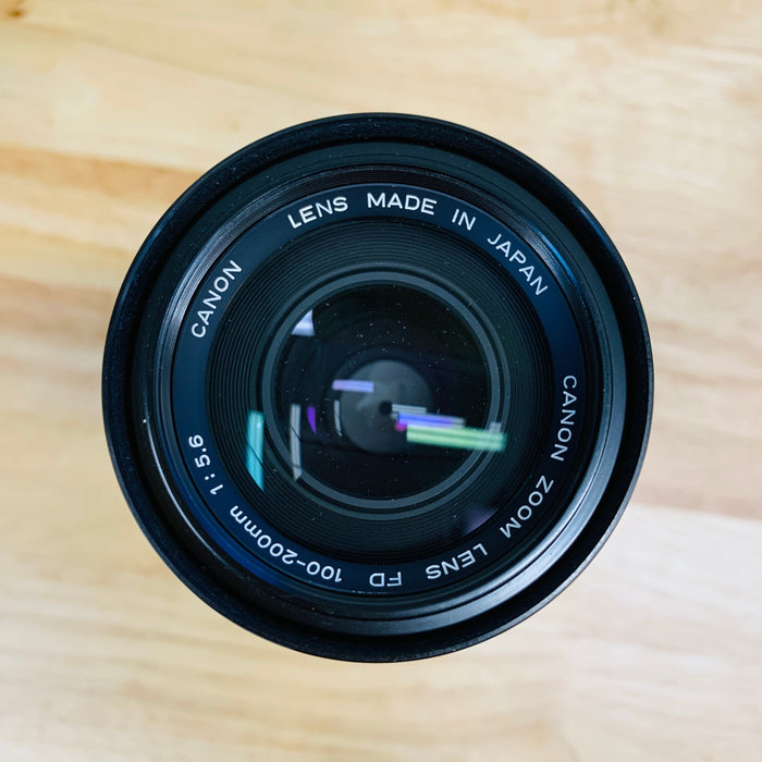 Canon 100-200mm F/5.6 SC Breech Lock FD Mount Lens