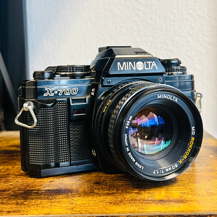 Minolta X-700 + MD Rokkor-X 50mm 1.7