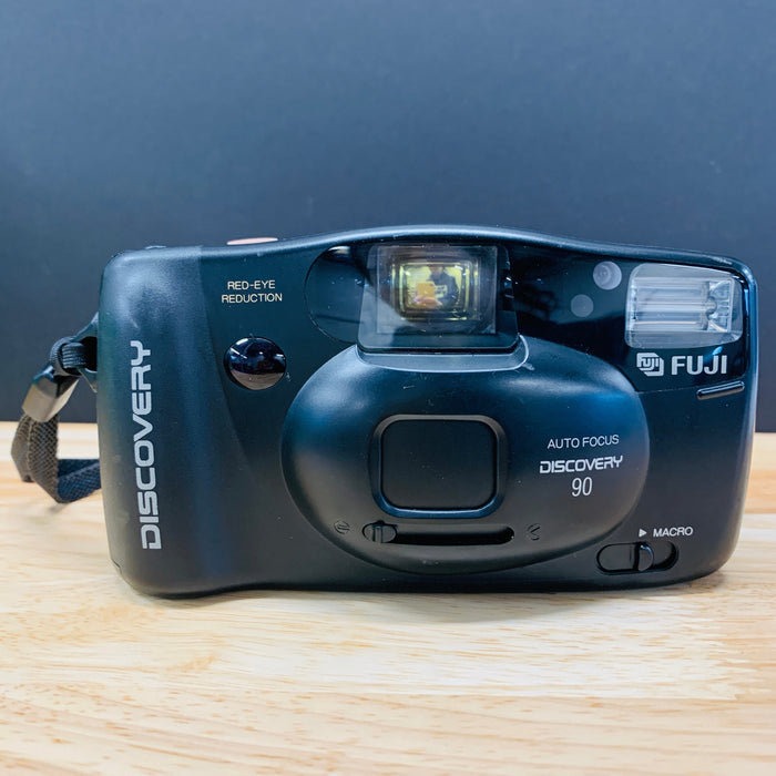 Fuji Discovery 90 35mm Point and Shoot Camera (with original box and bag)