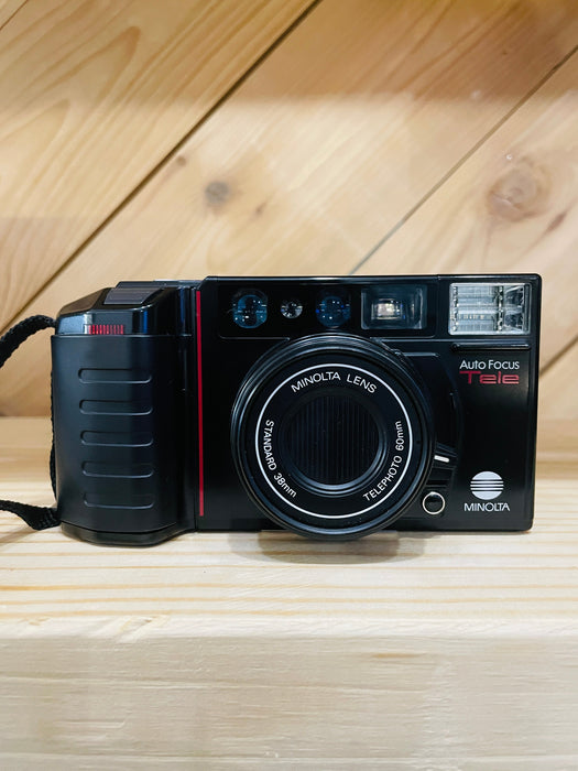 Minolta AF-Tele 35mm Point & Shoot Camera