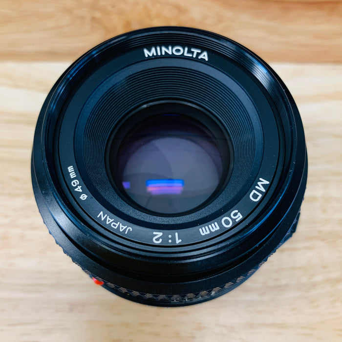 Minolta 50mm F/2 MD Mount Manual Focus Lens {49}
