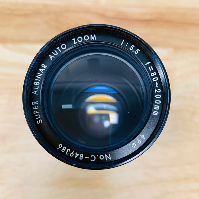 Super Albinar Auto Zoom f5.5 80-200mm {49}