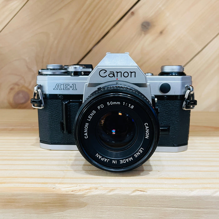 Canon AE-1 W/ 50mm 1.8 FD Lens S#4183005