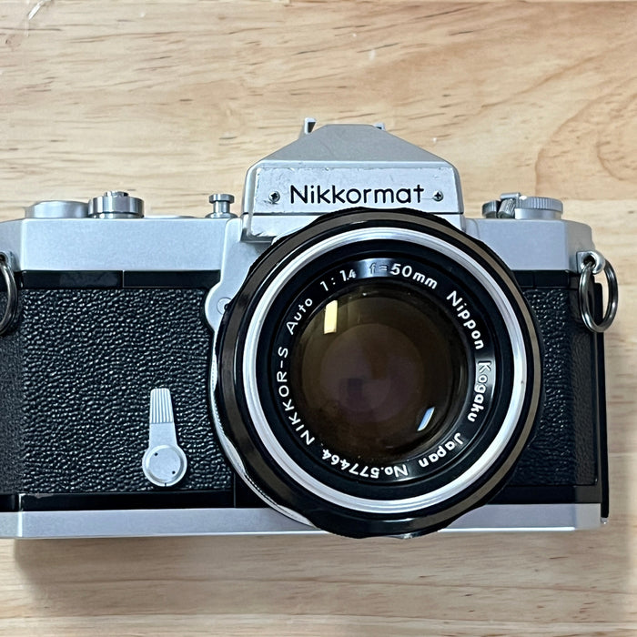 Nikon Nikkormat FTN (Non AI) 35mm Camera Body, Chrome