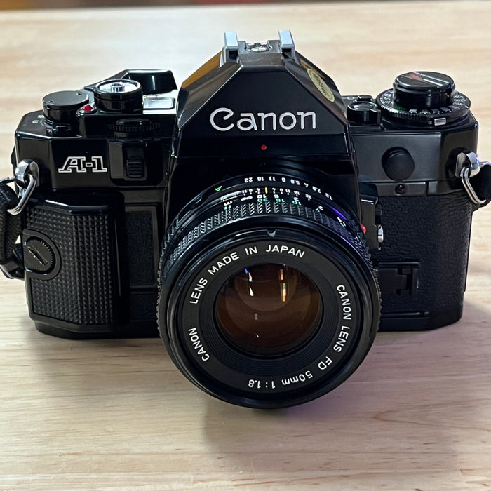 Canon AE-1 Program SLR 35mm Film Camera - W/50mm 1.8