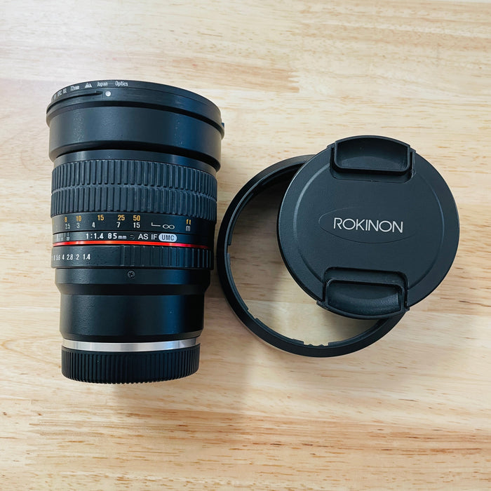 ROKINON 85mm F1.4 Manual Focus Lens Sony E Mount