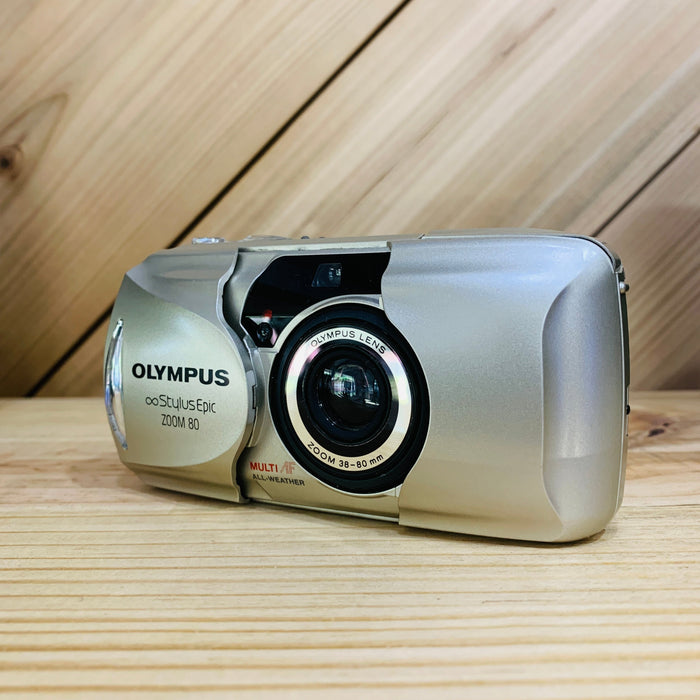 Olympus Stylus Epic Zoom 80 35mm Point and Shoot