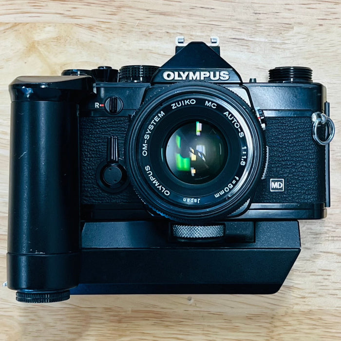 Olympus OM-1N + Zuiko 50mm 1.8 + OM Winder 2