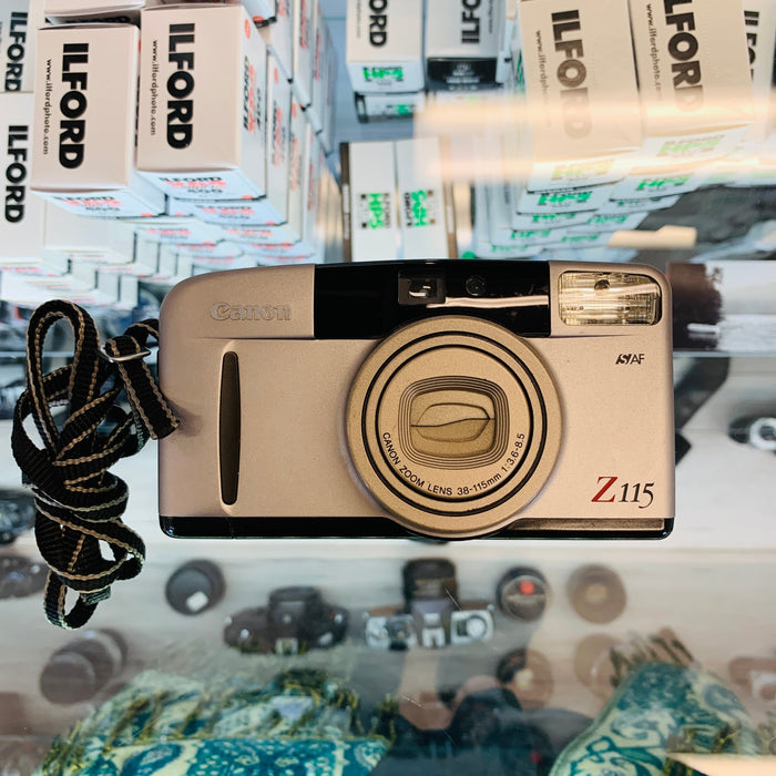 Canon Sure Shot Z115 38-115mm 35mm Film Camera