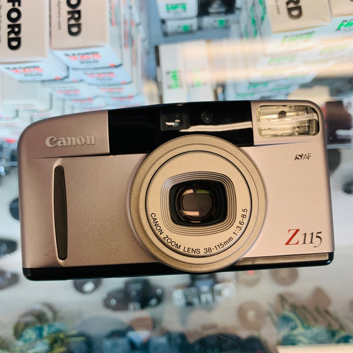 Canon Sure Shot Z115 35mm Film Camera