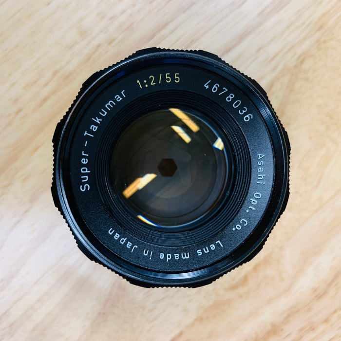 Super-Takumar 55mm F2 with M42 Pentax Screw Mount