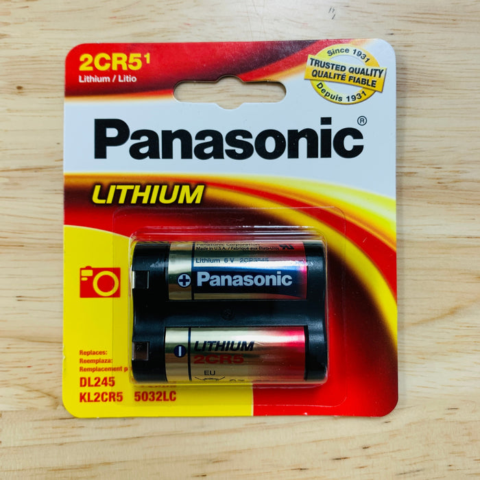 Panasonic 2CR5 Lithium Battery