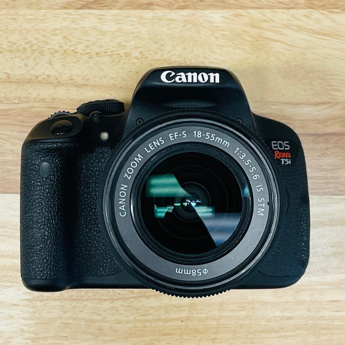 Canon EOS Rebel T5I DSLR Camera Body and 18-55 STM Lens {18MP}
