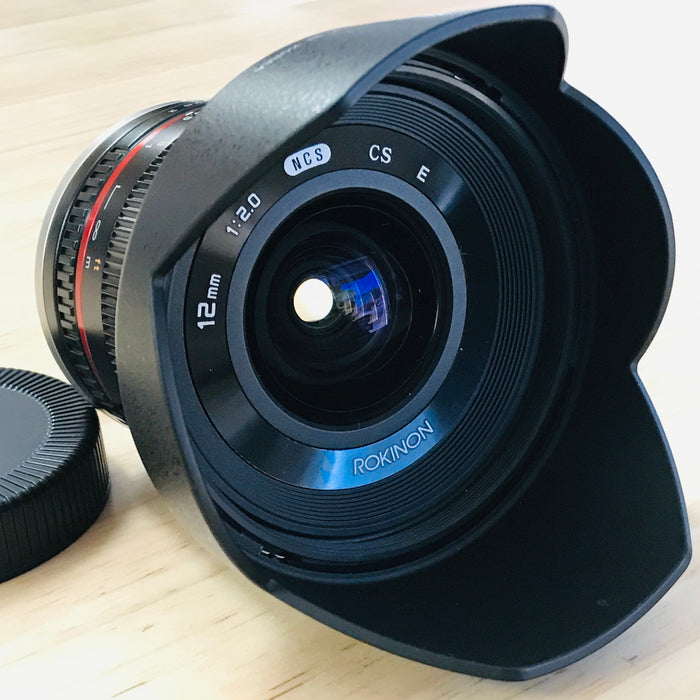 Rokinon 12mm 2.0 wide-angle lens for Sony E-Mount