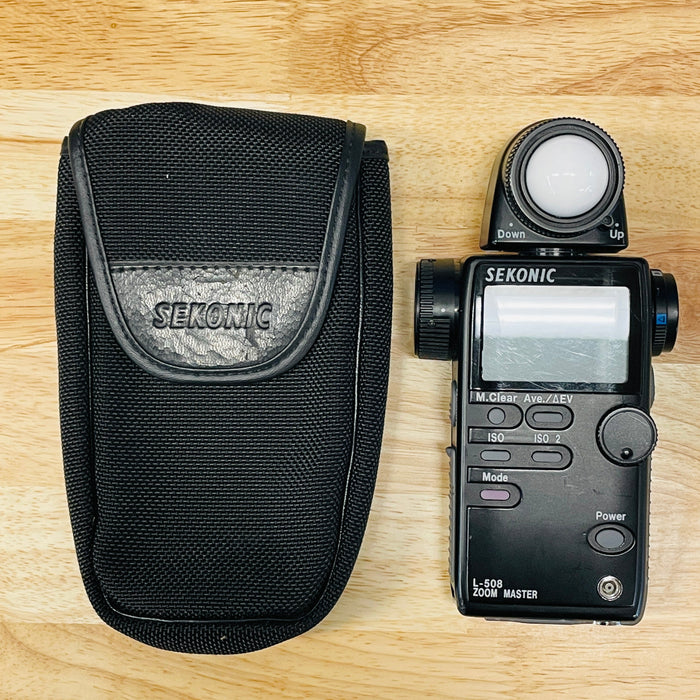 USED Sekonic L-508 Zoom Master Light Meter spot meter