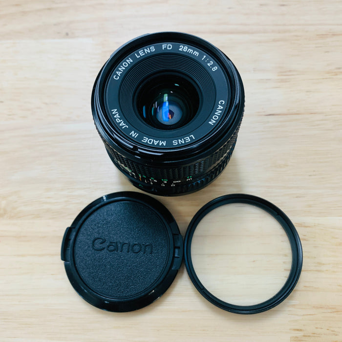 Canon FD 28mm F2.8 S# 490439