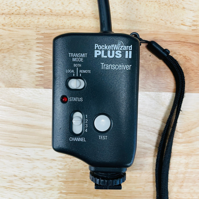 Pocket Wizard Plus II Radio Transceiver