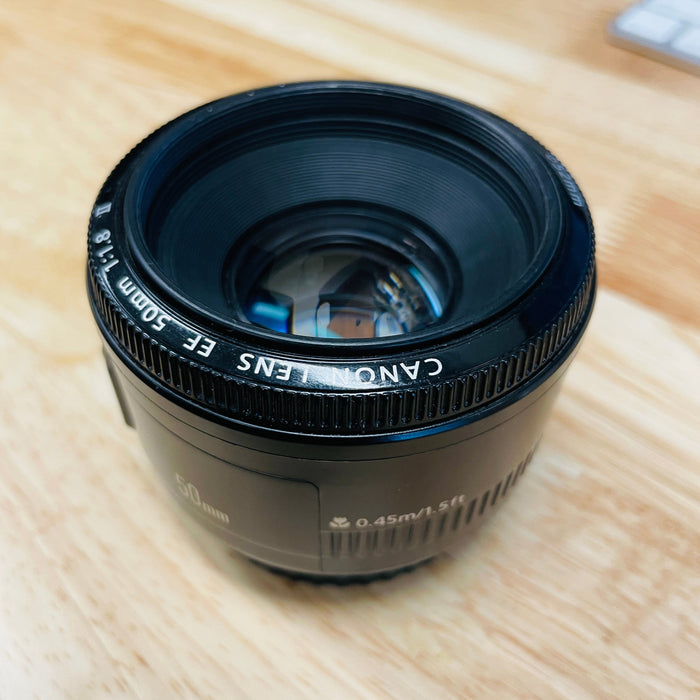 USED Canon 50mm f/1.8 II EF-Mount Lens {52}