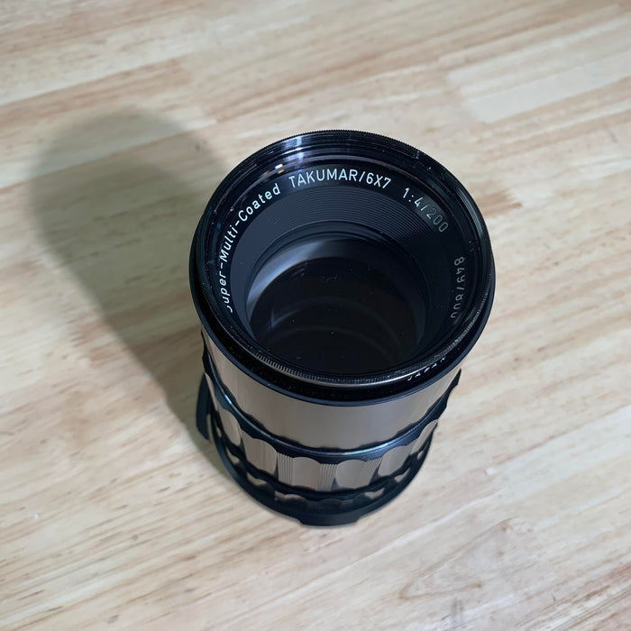 Pentax 6x7 200mm f/4 Lens- Built in Hood 8497800