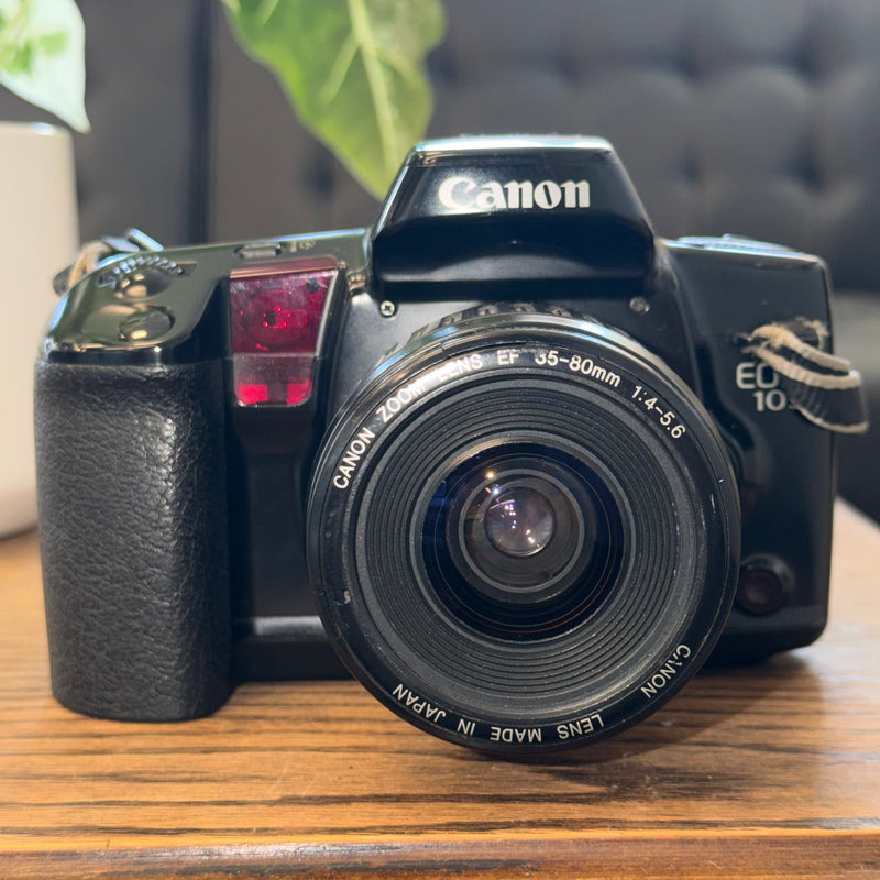 Canon EOS 10s 35mm Film Camera with Canon EF 35–80mm f/4–5.6 Zoom Lens