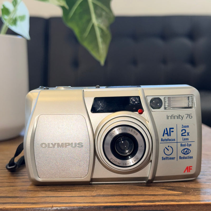 Olympus Infinity 76 35mm Point-and-Shoot Film Camera