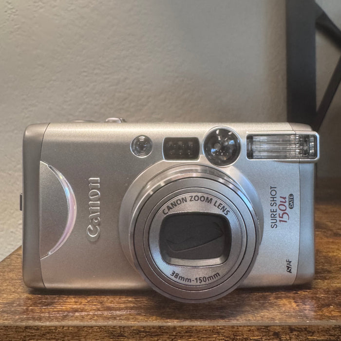 Canon Sure Shot 150u Date — 35mm Point & Shoot Film Camera (38-150 mm Zoom, Auto AF)