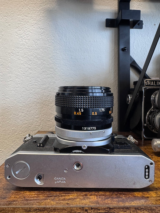 Canon AE-1 Program + Canon FD 50mm 1.4