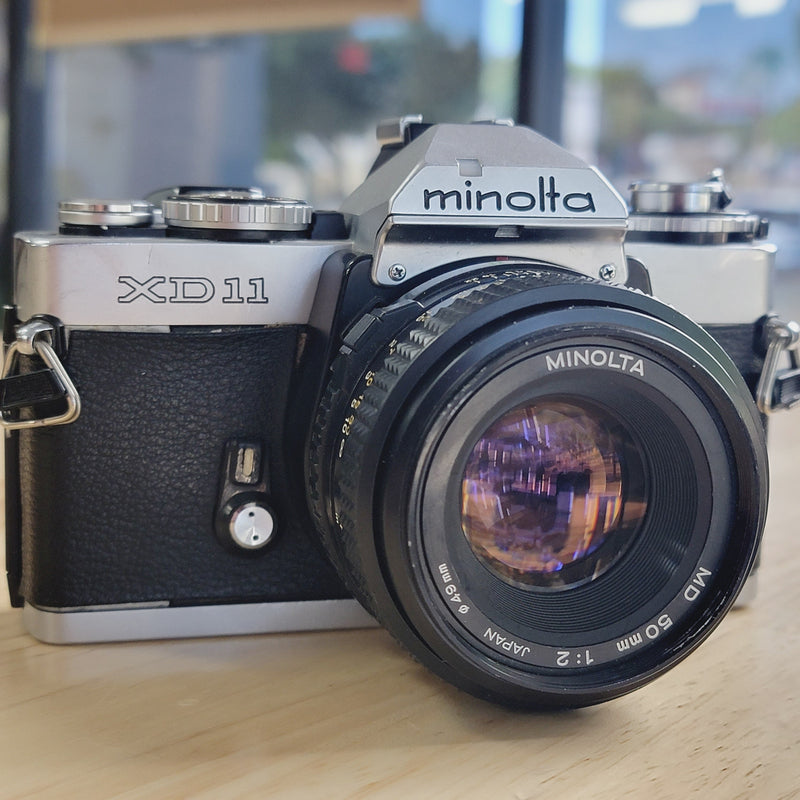 Minolta XD 11 with MD 50mm f/1.2