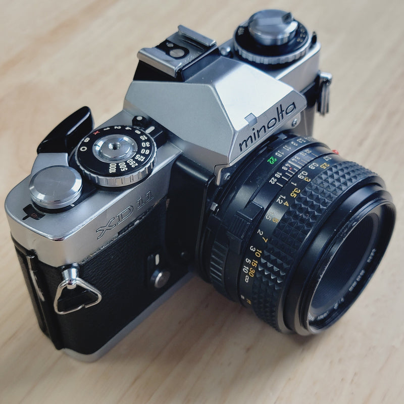 Minolta XD 11 with MD 50mm f/1.2