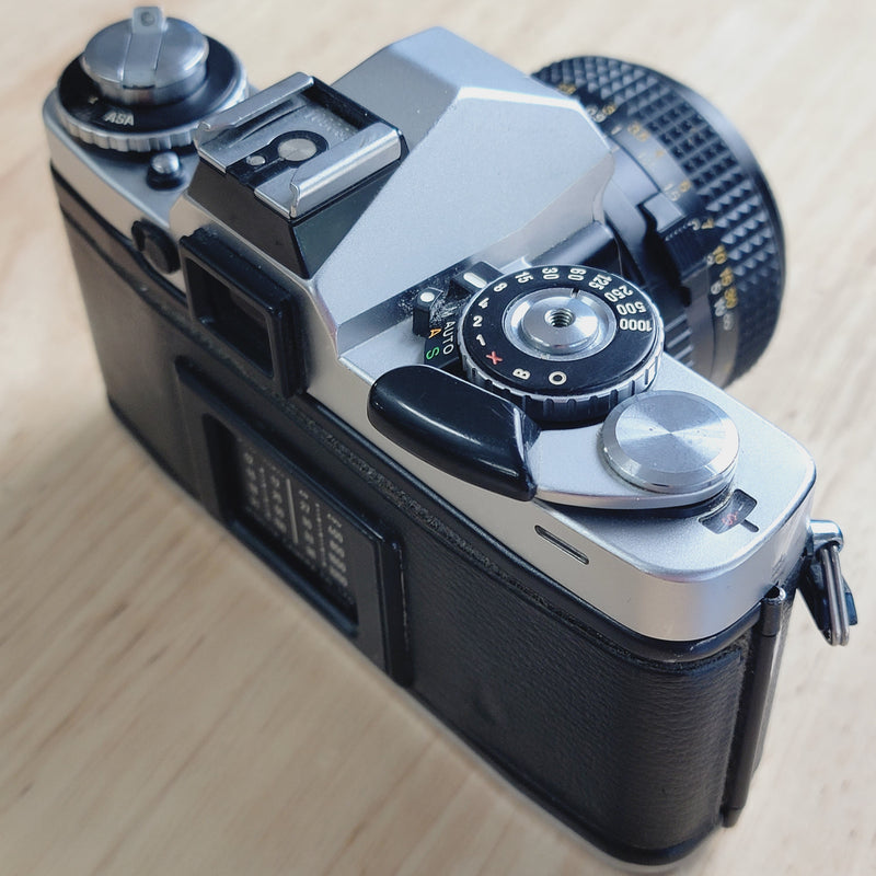 Minolta XD 11 with MD 50mm f/1.2