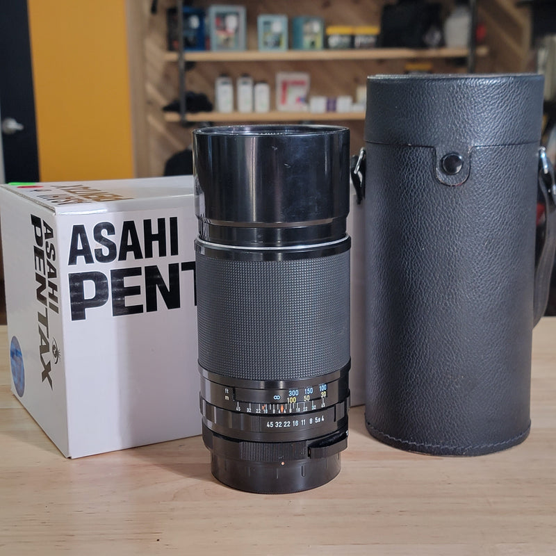 Pentax 6x7 - 300mm f/4  - Hard Case, Boxed, Built in Hood - 5684917