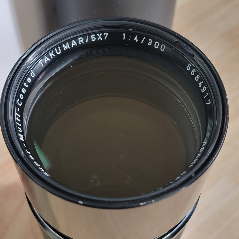 Pentax 6x7 - 300mm f/4  - Hard Case, Boxed, Built in Hood - 5684917