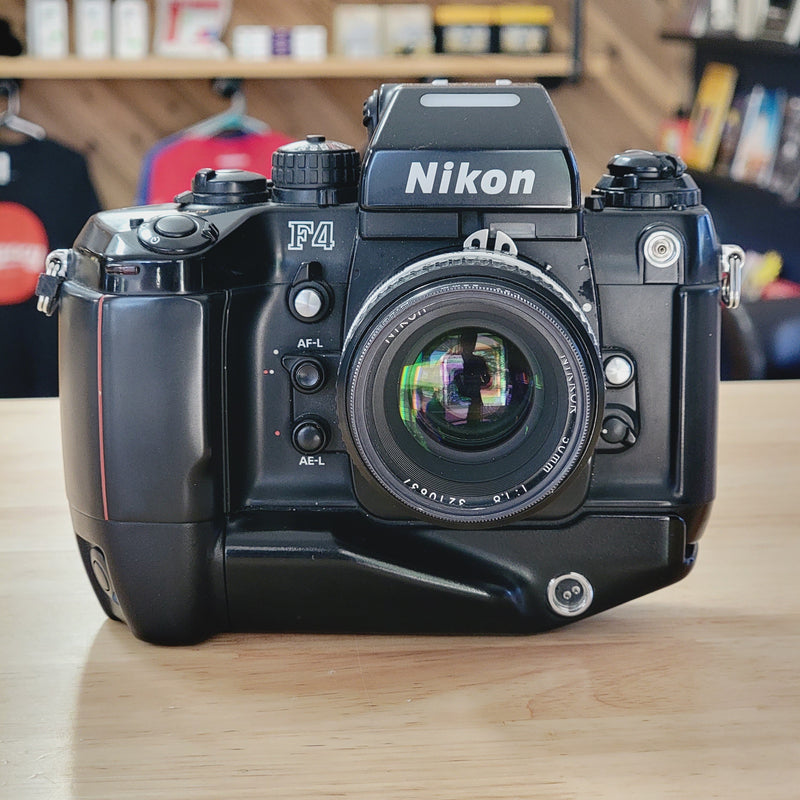 Nikon F4 with Nikkor 50mm f/1.8 AIS Lens