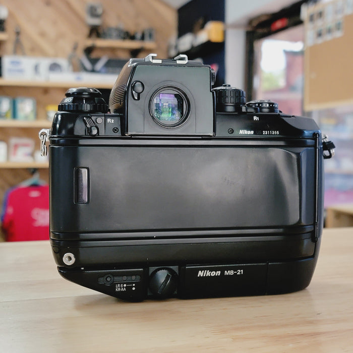 Nikon F4 with Nikkor 50mm f/1.8 AIS Lens