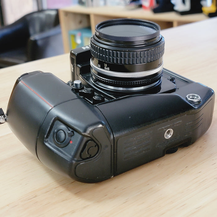 Nikon F4 with Nikkor 50mm f/1.8 AIS Lens