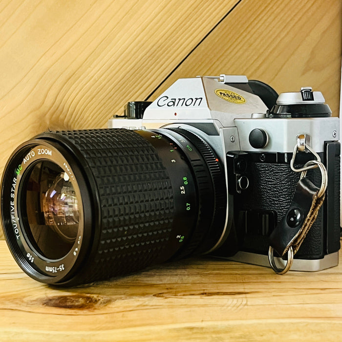 Canon AE-1 Program 35mm w/ 35-75mm Lens