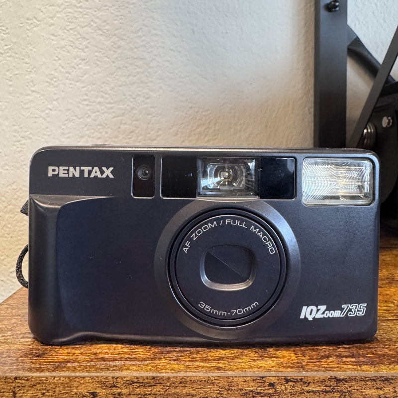 Pentax IQZoom 735 – 35mm Point & Shoot Film Camera
