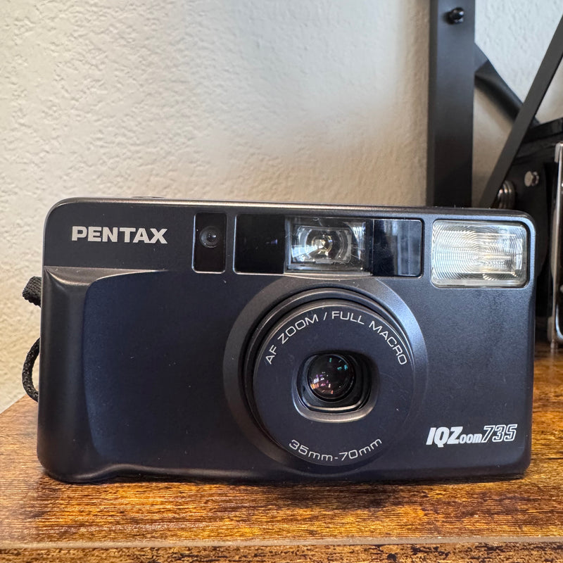 Pentax IQZoom 735 – 35mm Point & Shoot Film Camera
