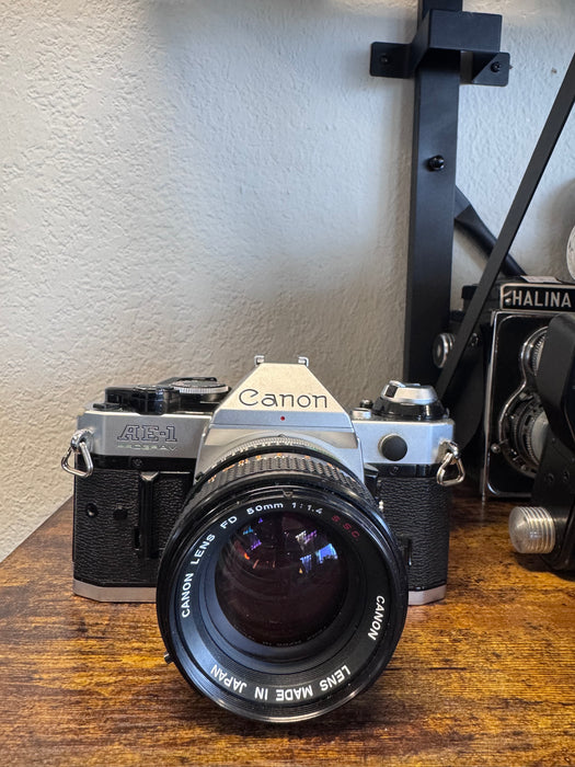 Canon AE-1 Program + Canon FD 50mm 1.4