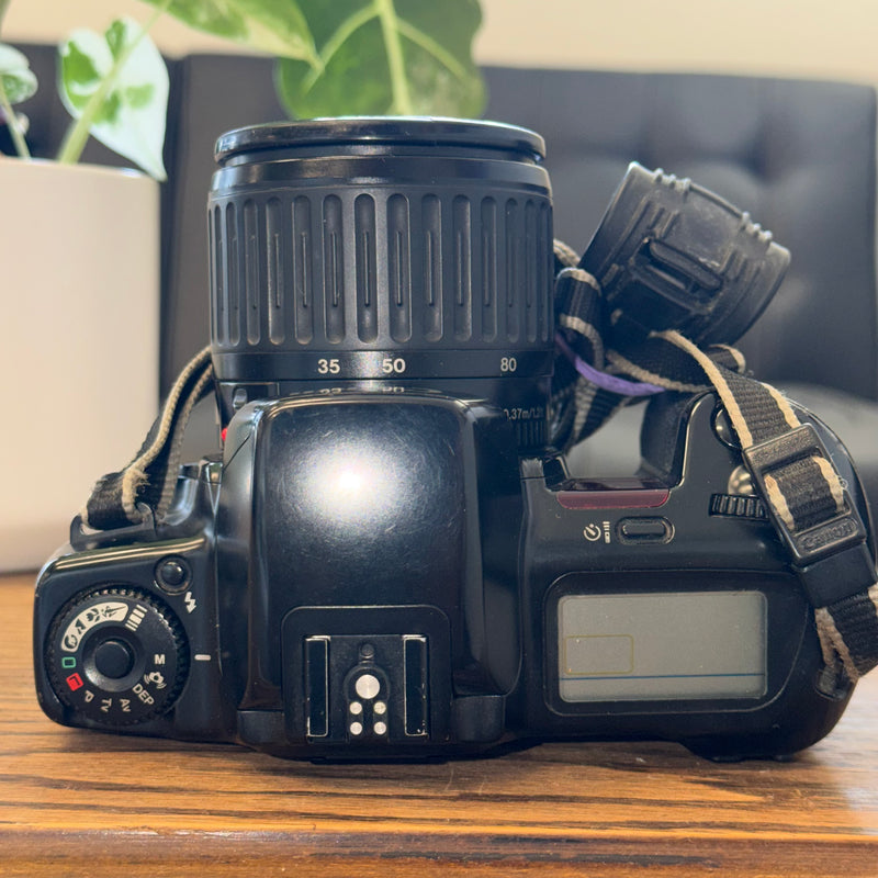 Canon EOS 10s 35mm Film Camera with Canon EF 35–80mm f/4–5.6 Zoom Lens