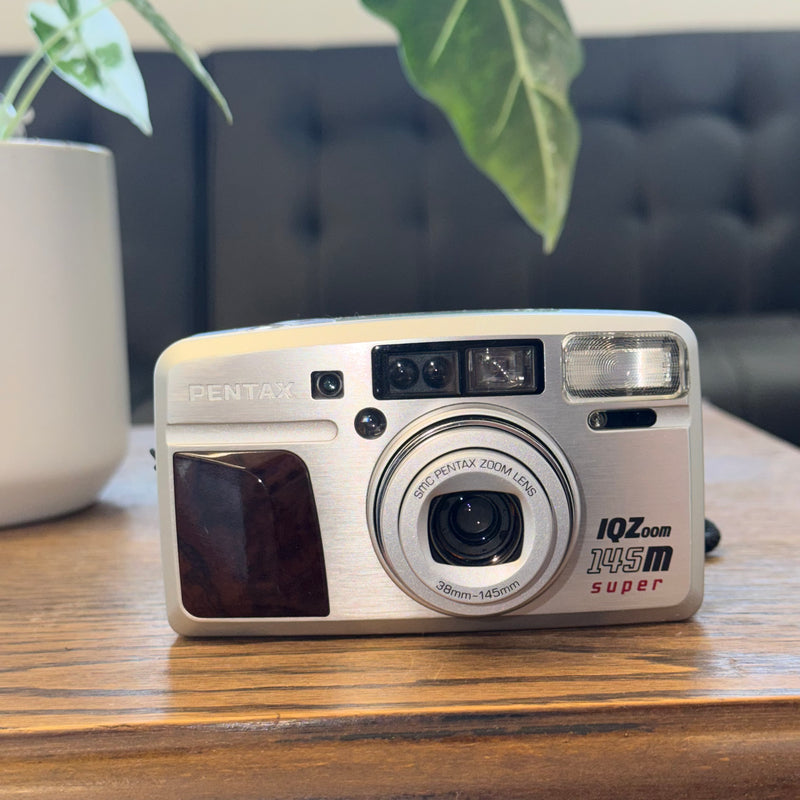 Pentax IQZoom 145M Super 35mm Film Camera