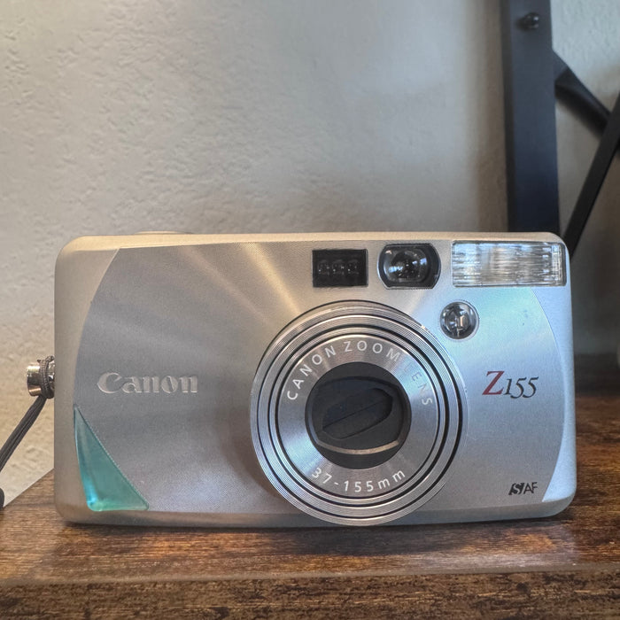 Canon Sure Shot Z155 — 35 mm Film Point & Shoot Camera (37-155 mm Zoom, Fully Automatic)