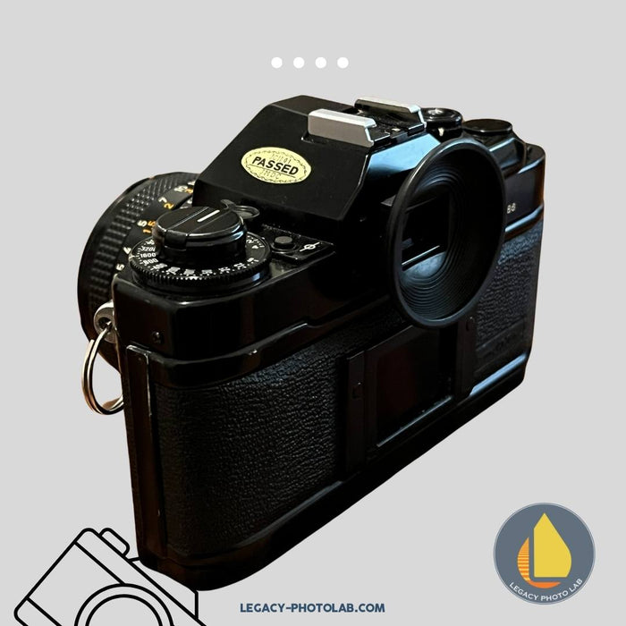 Canon A-1 SLR with FD 50mm f/1.8 Body Serial # 967386
