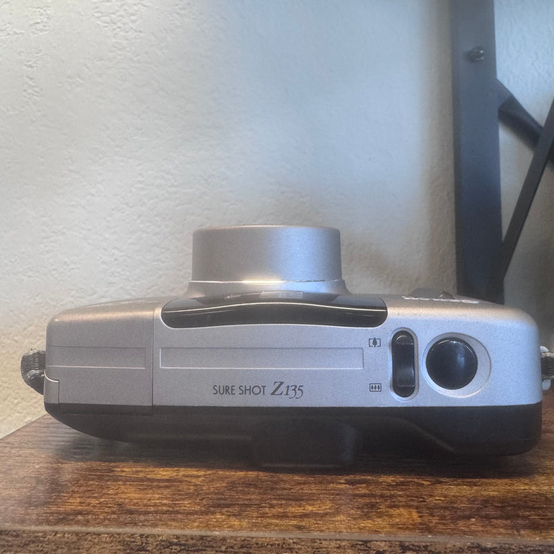 Canon Sure Shot Z135 — 35mm Point & Shoot Film Camera (38-135mm Zoom, Auto AF, Built-in Flash)