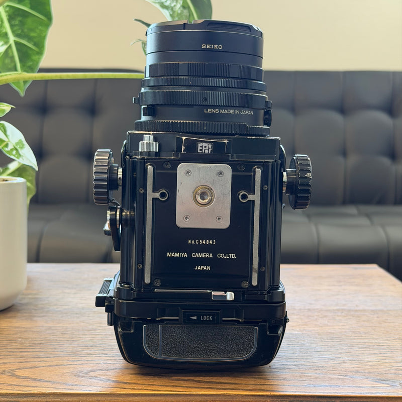 Mamiya RB67 Professional S Medium Format Film Camera with Prism Finder & Mamiya-Sekor C 65mm f/4.5 Lens