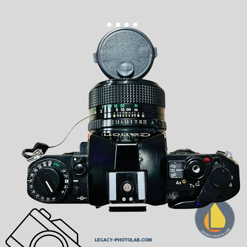 Canon A-1 SLR SN: 1673724 with FD 50mm f/1.4 SN: 273830