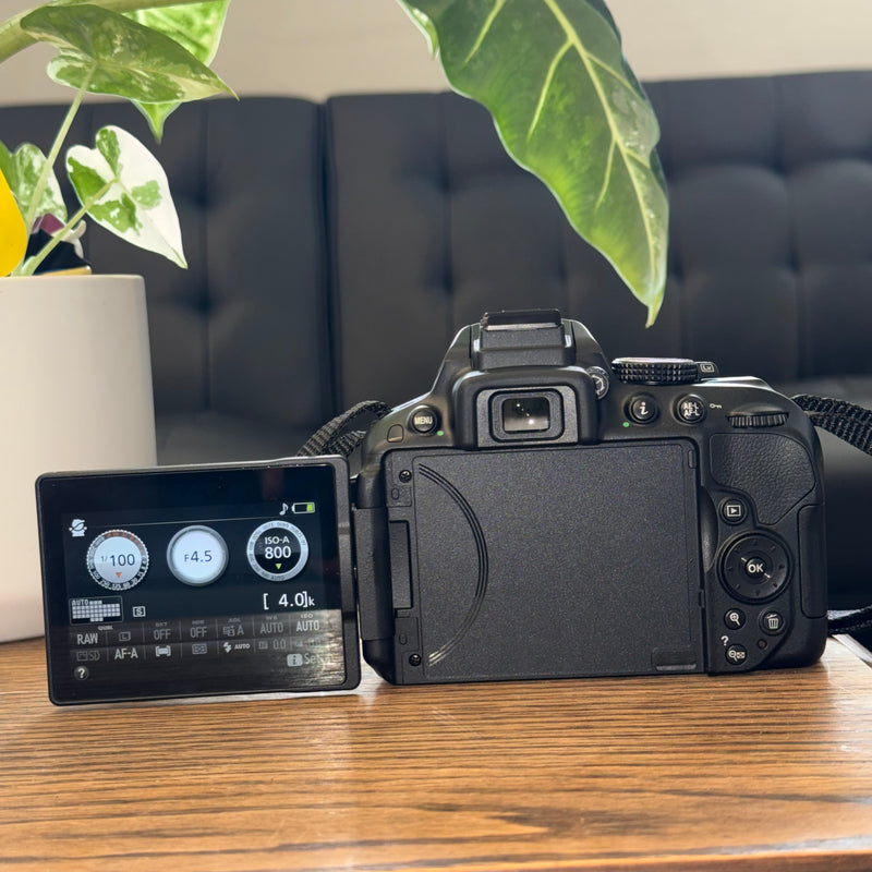 Nikon D5300 DSLR Camera with 18–55mm VR II and 55–200mm VR II Lenses