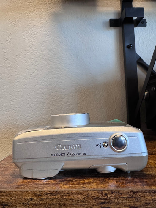 Canon Sure Shot Z155 — 35 mm Film Point & Shoot Camera (37-155 mm Zoom, Fully Automatic)